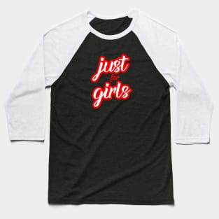 Just for Girls Baseball T-Shirt
